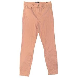 Buffalo David Bitton Jeans Pink Havana 2/26 High Rise Soft Strech Ankle Skinny